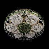 Люстра Вьюга №3 зеленая в Саратове