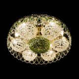 Люстра Вьюга №3 зеленая в Саратове