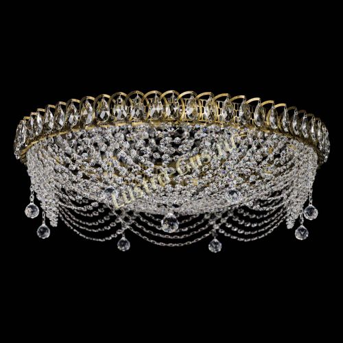 Люстра Жасмин №1 - 700 мм под бронзу в Саратове Гусь Хрустальный