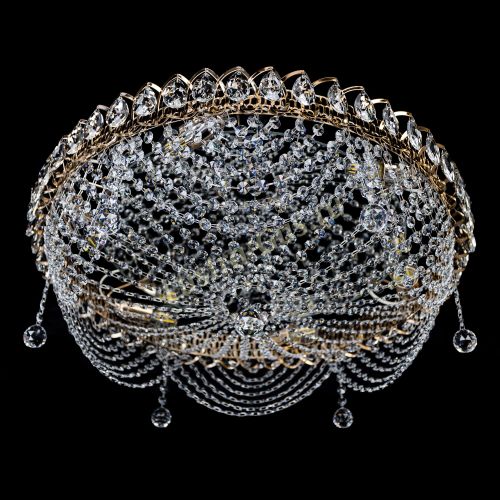 Люстра Жасмин №1 - 6 ламп в Саратове Гусь Хрустальный