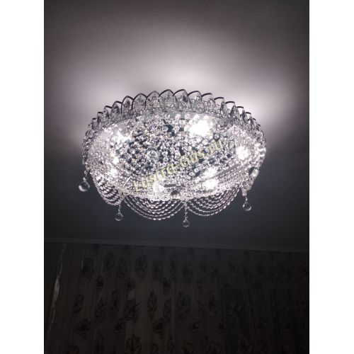 Люстра Жасмин №1 - 6 ламп в Саратове Гусь Хрустальный