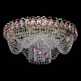 Люстра Жасмин Каскад розовый в Саратове