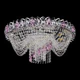Люстра Жасмин Каскад розовый в Саратове