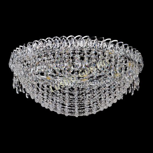 Люстра Жасмин Сетка 700 мм в Саратове Гусь Хрустальный