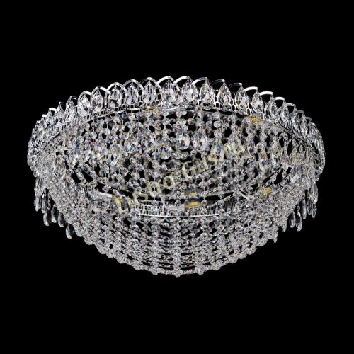 Люстра Жасмин Сетка 700 мм в Саратове Гусь Хрустальный