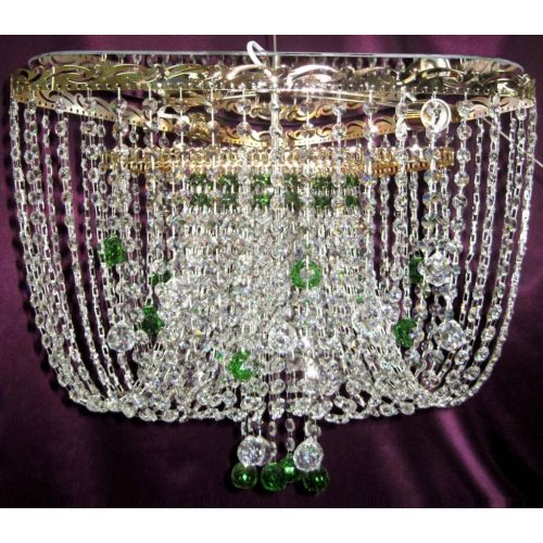 Люстра Капель Треугольник Сфера цветная в Саратове Гусь Хрустальный