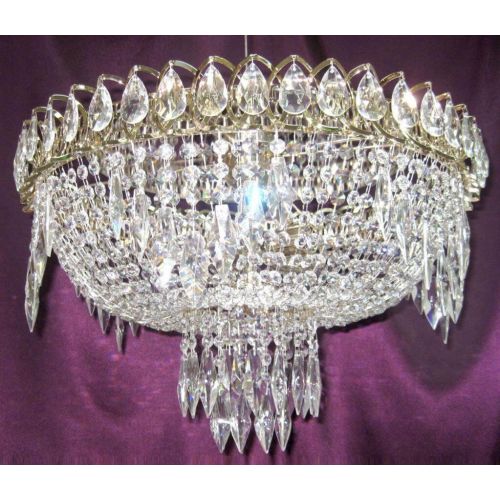 Люстра Катерина Ирис в Саратове Гусь Хрустальный