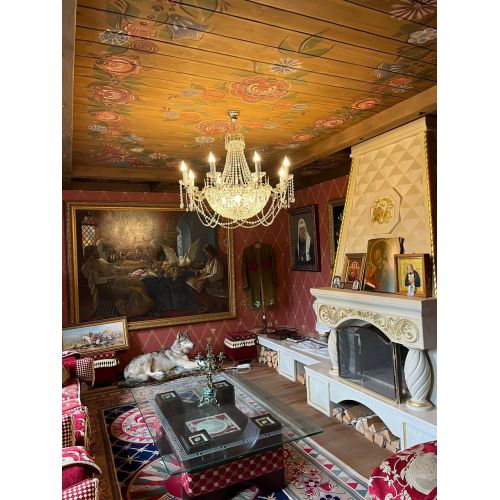 Люстра Елизавета №13 Купол в Саратове Гусь Хрустальный