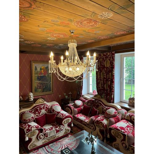 Люстра Елизавета №13 Купол в Саратове Гусь Хрустальный