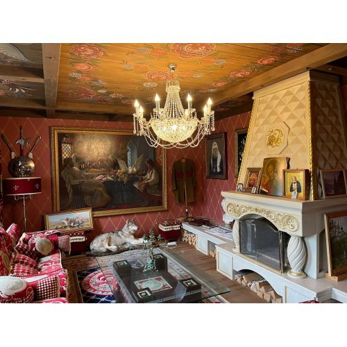 Люстра Елизавета №13 Купол в Саратове Гусь Хрустальный