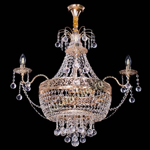 Люстра Валенсия №1 рожковая в Саратове Гусь Хрустальный