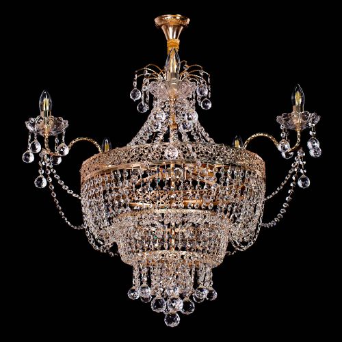 Люстра Валенсия №9 рожковая в Саратове Гусь Хрустальный