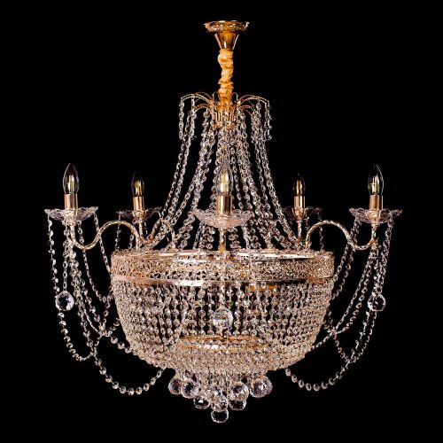 Люстра Валенсия №10 рожковая в Саратове Гусь Хрустальный