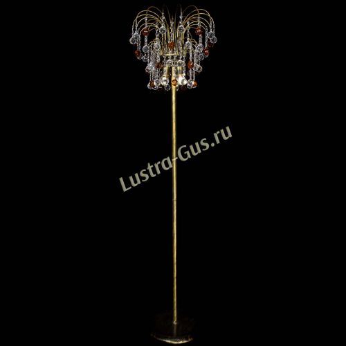 Торшер Агата шар под бронзу Чайный в Саратове Гусь Хрустальный