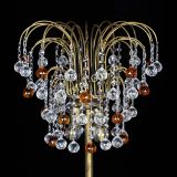 Торшер Агата шар под бронзу Чайный в Саратове