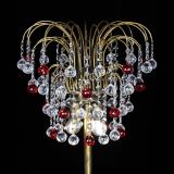 Торшер Агата шар под бронзу Красный в Саратове