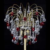 Торшер Агата шар под бронзу Красный в Саратове