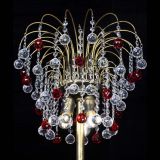 Торшер Агата шар под бронзу Красный в Саратове