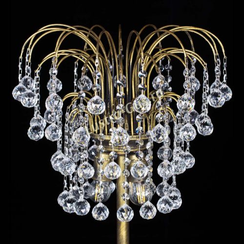 Торшер Агата шар под бронзу в Саратове Гусь Хрустальный