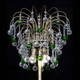 Торшер Агата шар под бронзу Зеленый в Саратове