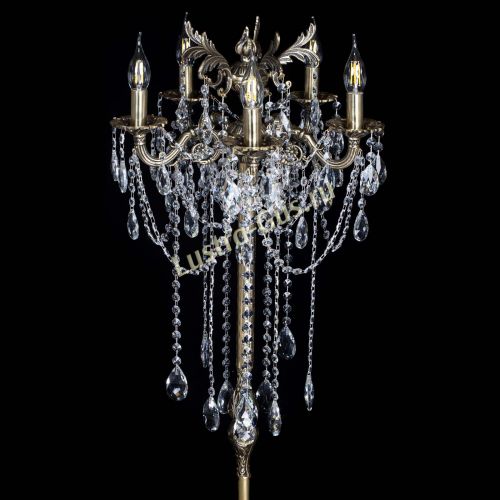 Бронзовый торшер Антей №5/2 в Саратове Гусь Хрустальный