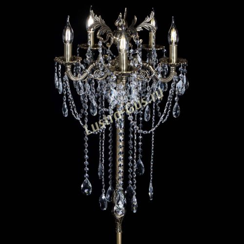 Бронзовый торшер Антей №5/2 в Саратове Гусь Хрустальный