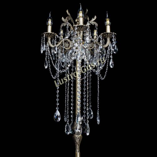 Бронзовый торшер Антей №5/2 в Саратове Гусь Хрустальный