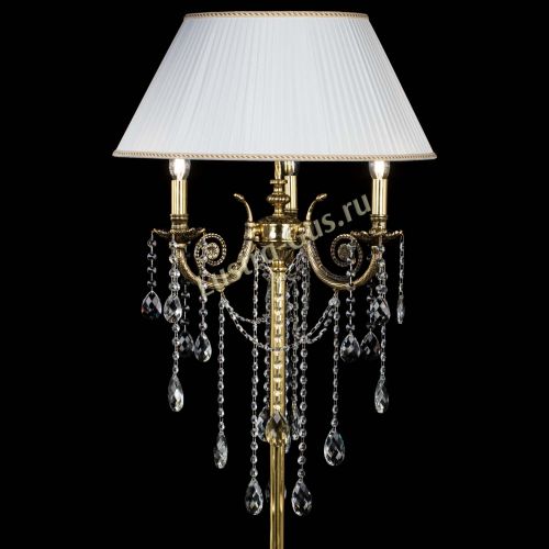 Бронзовый торшер Антик №3 баден в Саратове Гусь Хрустальный