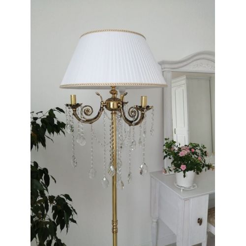 Бронзовый торшер Антик №3 баден в Саратове Гусь Хрустальный