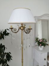 Бронзовый торшер Антик №3 баден отзыв и фото покупателя