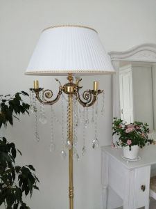 Бронзовый торшер Антик №3 баден в Саратове отзыв и фото покупателя