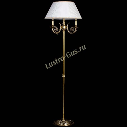 Бронзовый торшер Антик №3 в Саратове Гусь Хрустальный