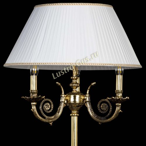 Бронзовый торшер Антик №3 в Саратове Гусь Хрустальный