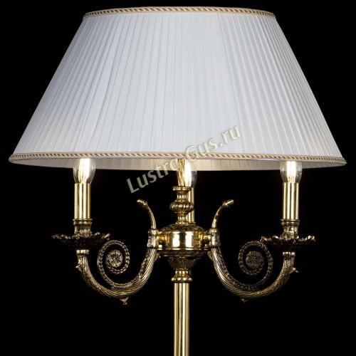 Бронзовый торшер Антик №3 в Саратове Гусь Хрустальный