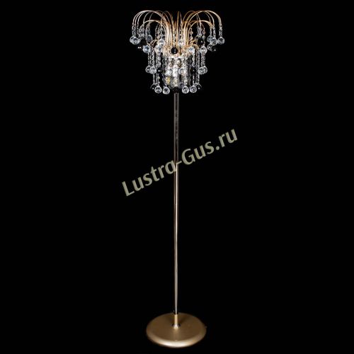 Торшер Акация шар черный в Саратове Гусь Хрустальный