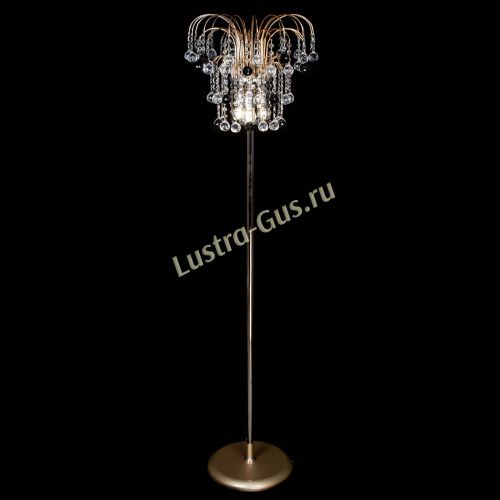 Торшер Акация шар черный в Саратове Гусь Хрустальный