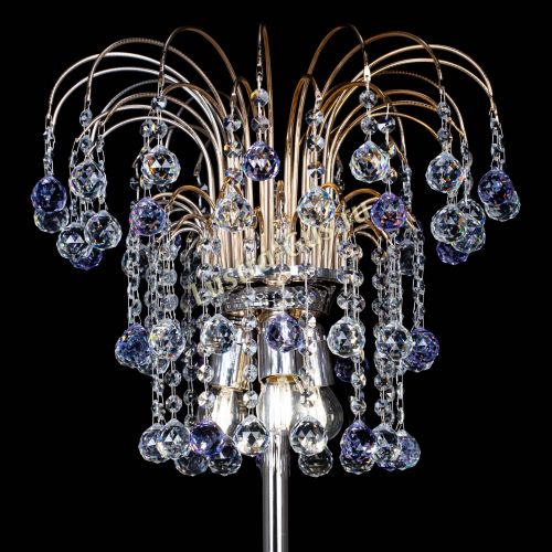 Торшер Акация шар фиолетовый в Саратове Гусь Хрустальный