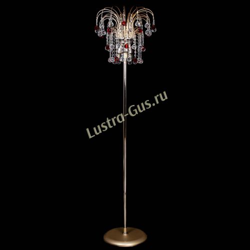 Торшер Акация шар красный в Саратове Гусь Хрустальный