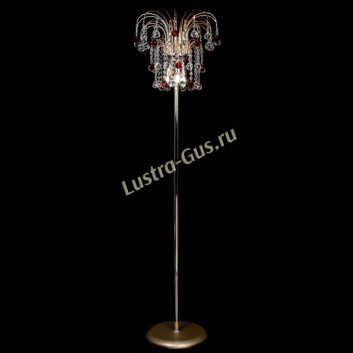 Торшер Акация шар красный в Саратове Гусь Хрустальный