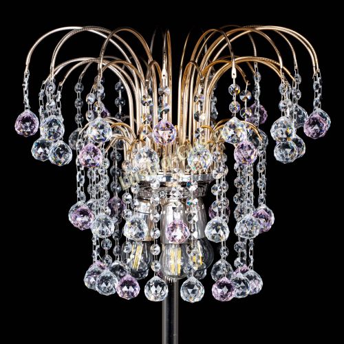 Торшер Акация шар розовый в Саратове Гусь Хрустальный