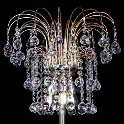 Торшер Акация шар розовый в Саратове Гусь Хрустальный