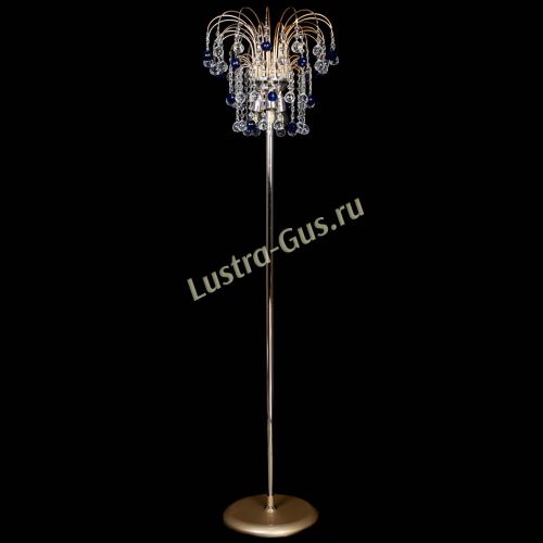 Торшер Акация шар синий в Саратове Гусь Хрустальный