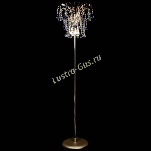 Торшер Акация шар синий в Саратове Гусь Хрустальный