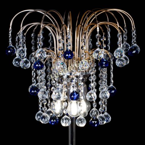 Торшер Акация шар синий в Саратове Гусь Хрустальный