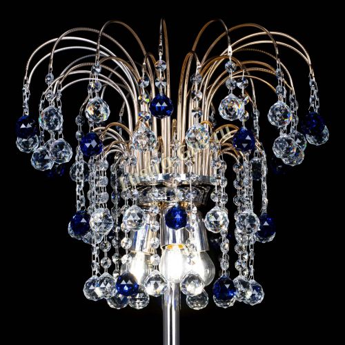 Торшер Акация шар синий в Саратове Гусь Хрустальный