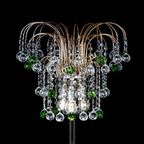 Торшер Акация шар зеленый в Саратове Гусь Хрустальный