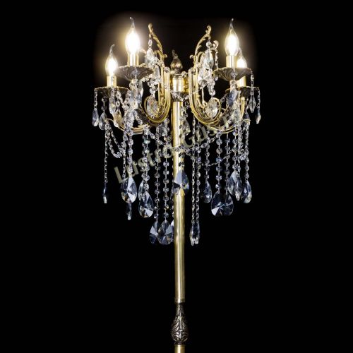 Бронзовый торшер Матильда №2 лучик в Саратове Гусь Хрустальный