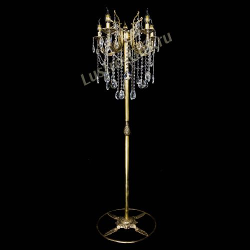 Бронзовый торшер Матильда №2 журавлик в Саратове Гусь Хрустальный