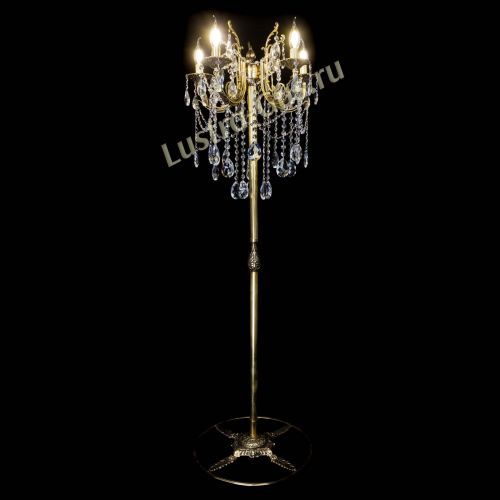 Бронзовый торшер Матильда №2 журавлик в Саратове Гусь Хрустальный