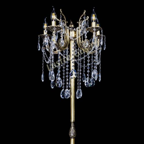 Бронзовый торшер Матильда №2 журавлик в Саратове Гусь Хрустальный